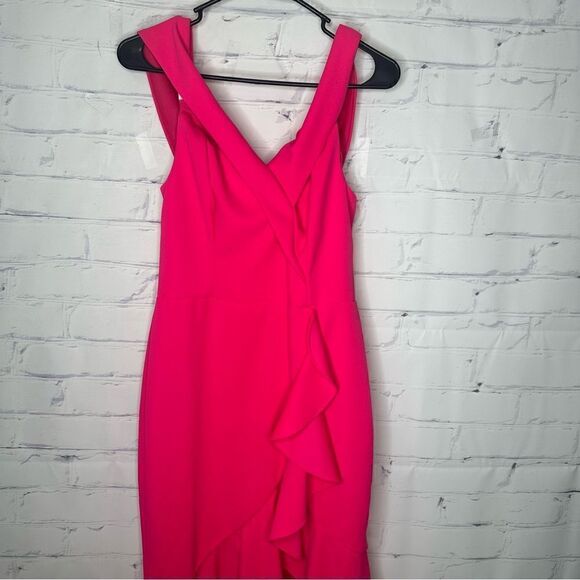 Bebe size 8 hot pink dress - Picture 1 of 8